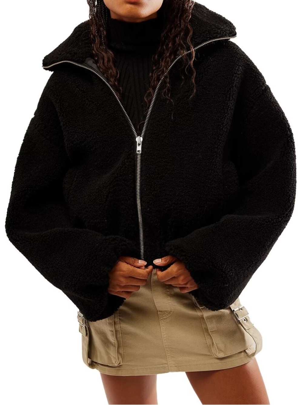 Free People Get Cozy Teddy Jacket